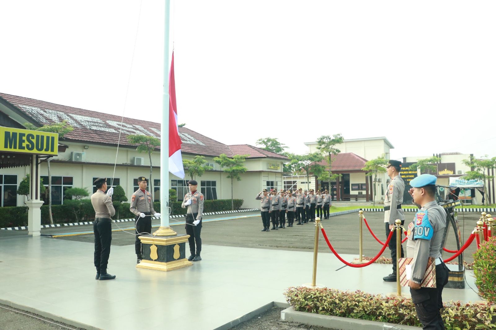 Polres Mesuji Gelar Upacara Hari Kesadaran Nasional 2026
