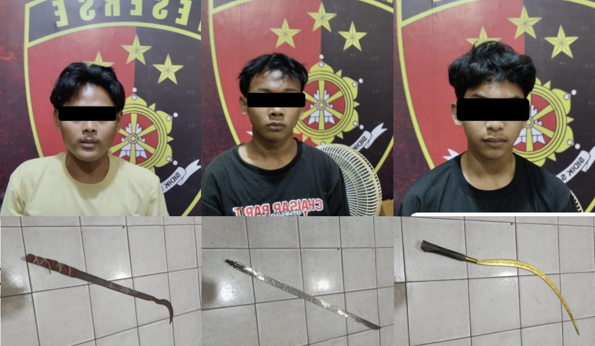 Bertambah Lagi, 3 Remaja Geng Motor Viral di Metro Ditangkap Polisi 