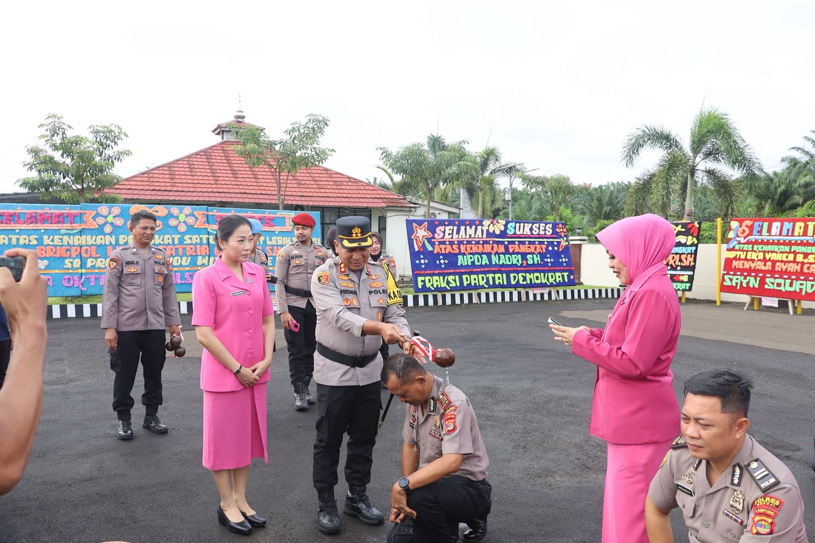 Jelang Tahun Baru 2026, Sebanyak 42 Anggota Polres Mesuji Naik Pangkat 