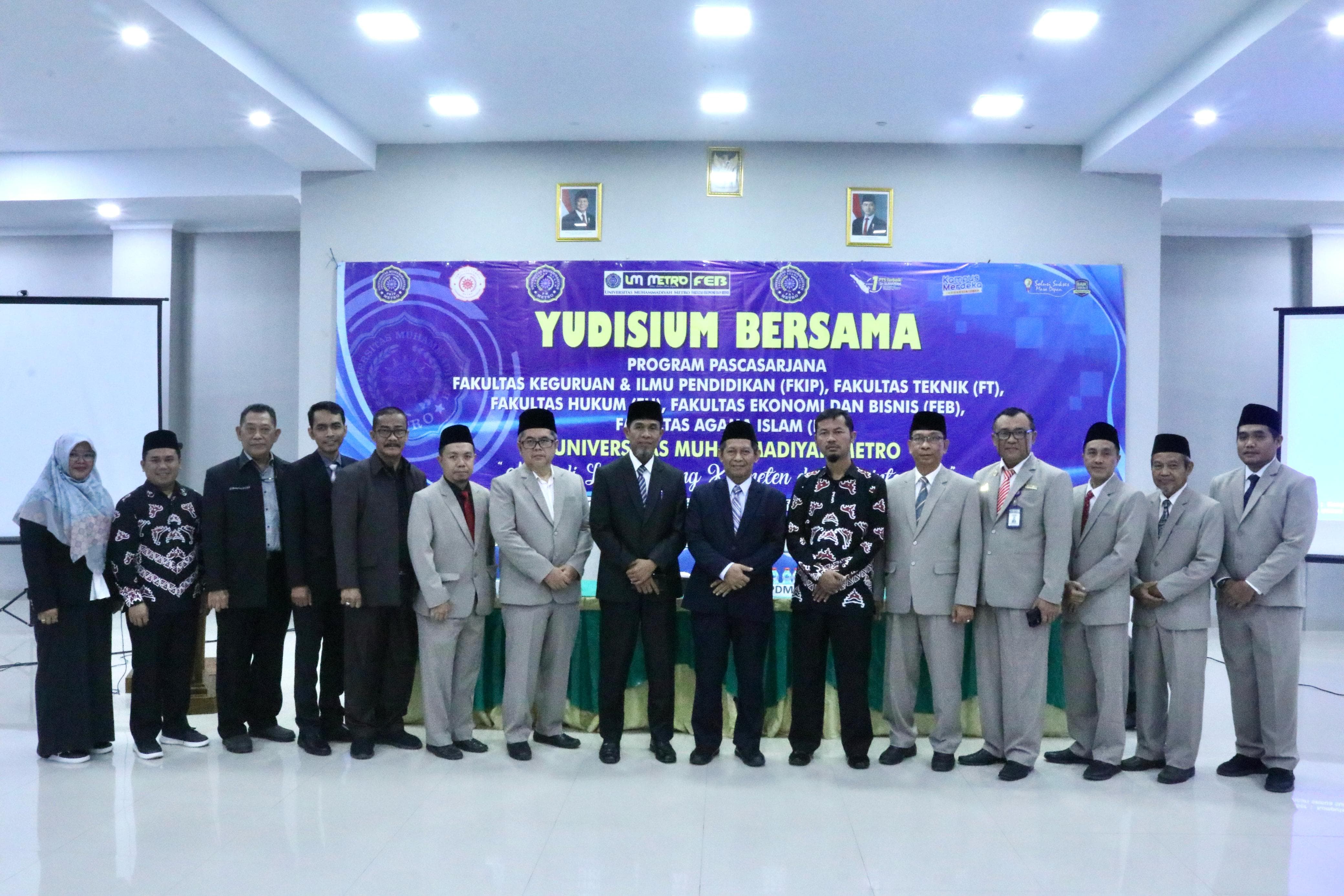 UM Metro Gelar Yudisium Bersama Periode I Tahun 2025