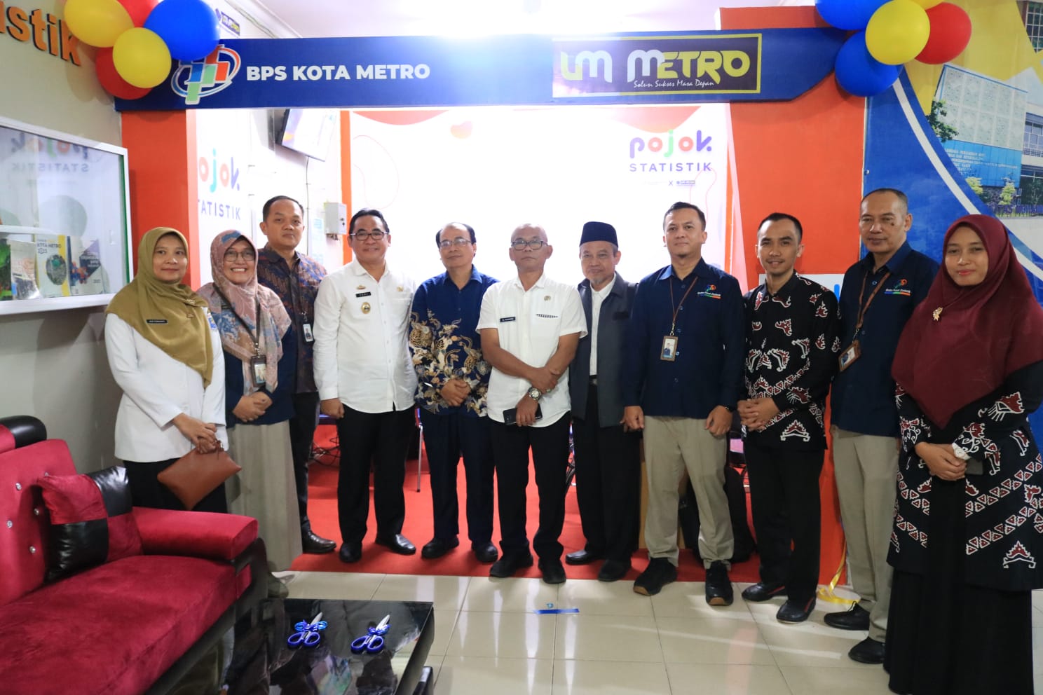 Launching Pojok Statistik UM Metro: Tempat Asyik Belajar Statistik untuk Semua Kalangan