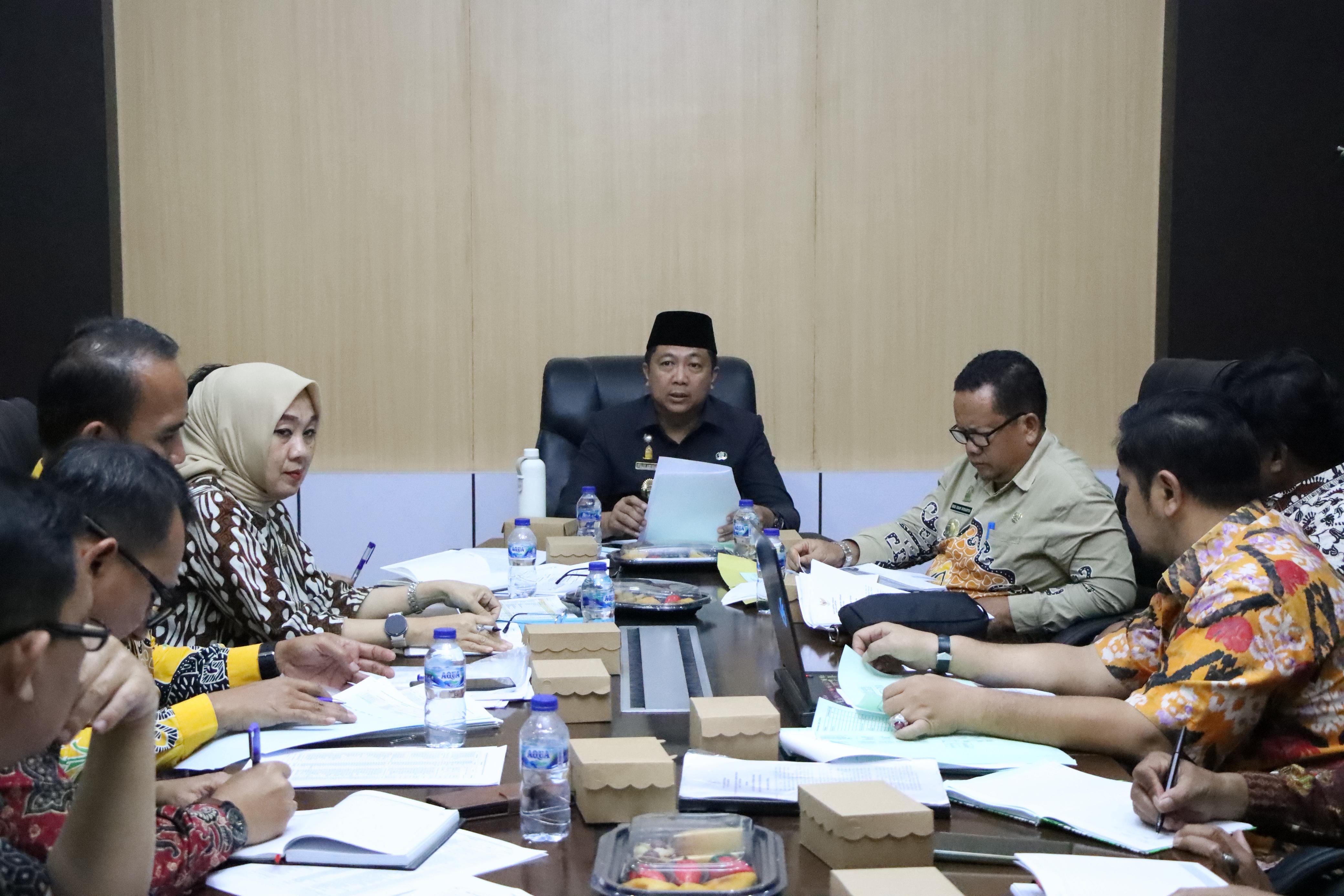 Gelar Rakor Bersama KPK, Sekda Lamteng Tekankan Sinergi Antar Instansi Transparan dan Akuntabel