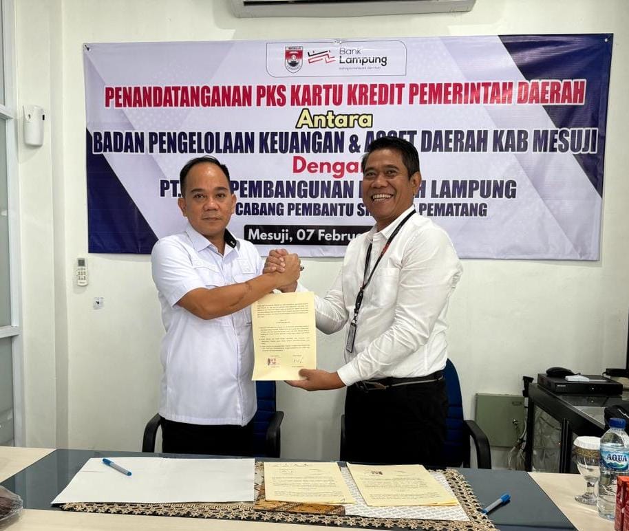 Mesuji Jadi Kabupaten Tercepat Implementasikan Penggunaan KKPD