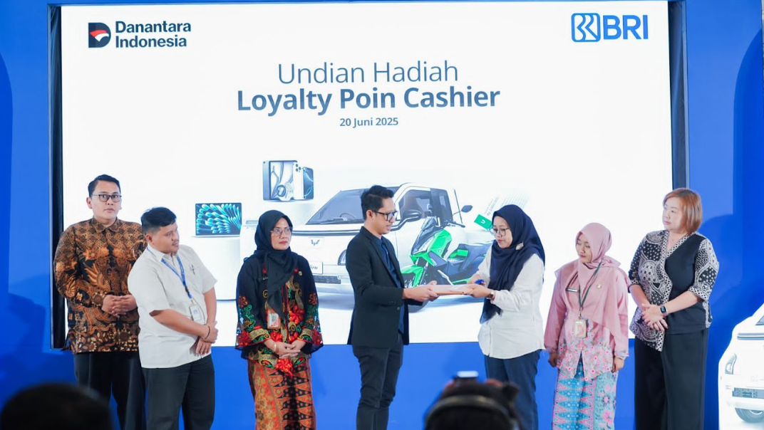 Transaksi Naik 68%, BRI Apresiasi Merchant Aktif Lewat Program Loyalty Poin Cashier 2025