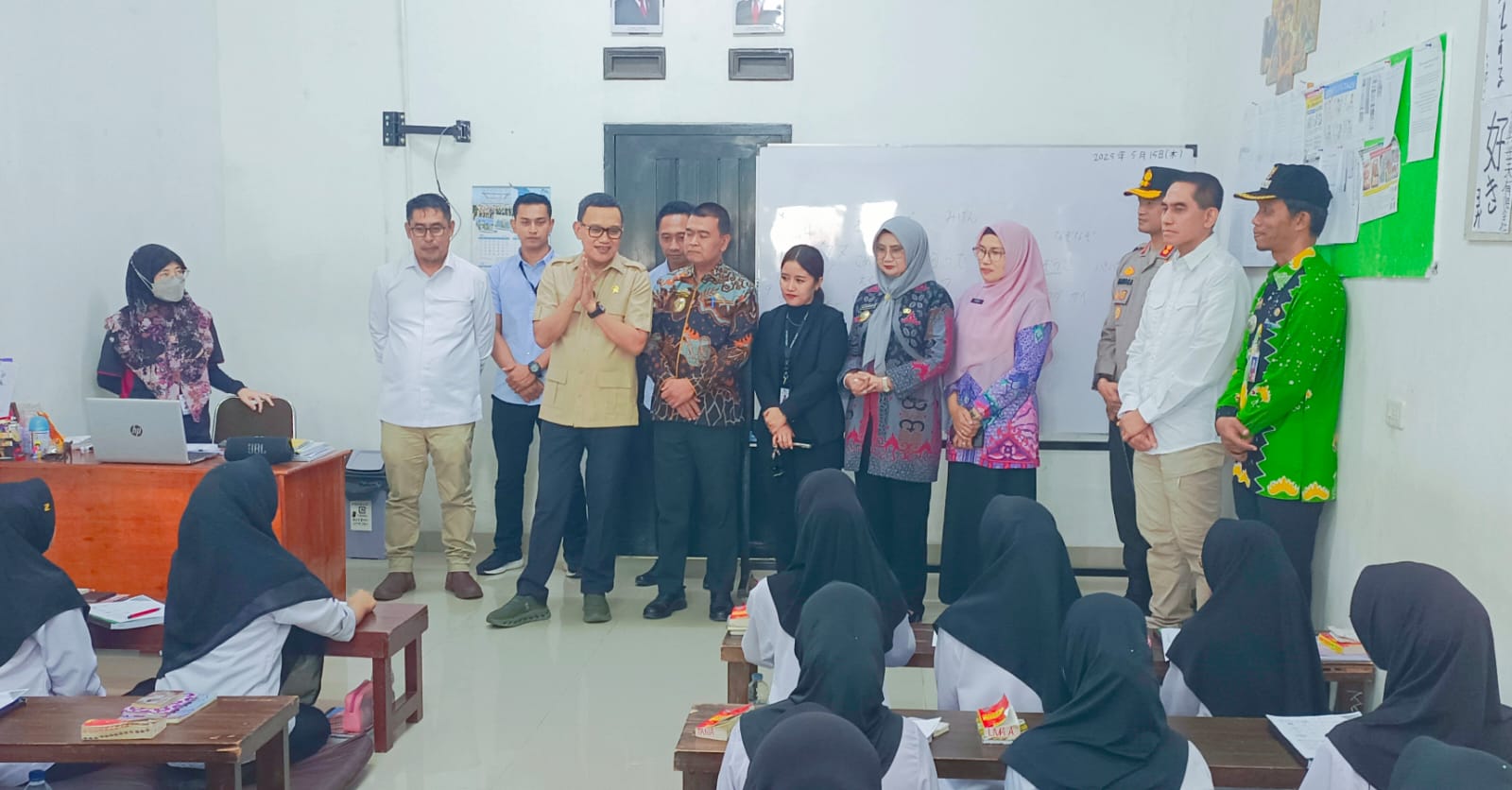 Sidak LPK Jiema Indonesia di Kota Metro, Menteri P2MI RI Ingatkan Soal Antisipasi Eksploitasi PMI