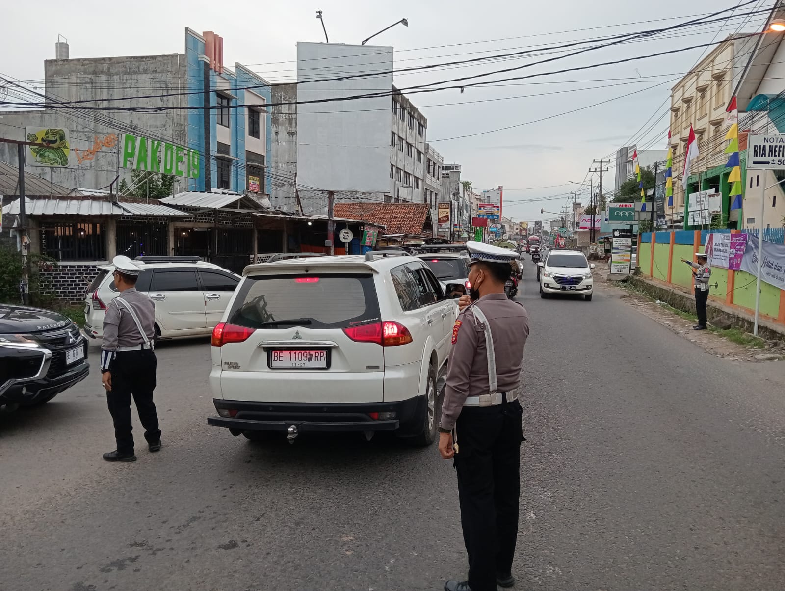 Polres Pringsewu Pastikan Kelancaran Lalu Lintas Usai Libur Natal dan Tahun Baru