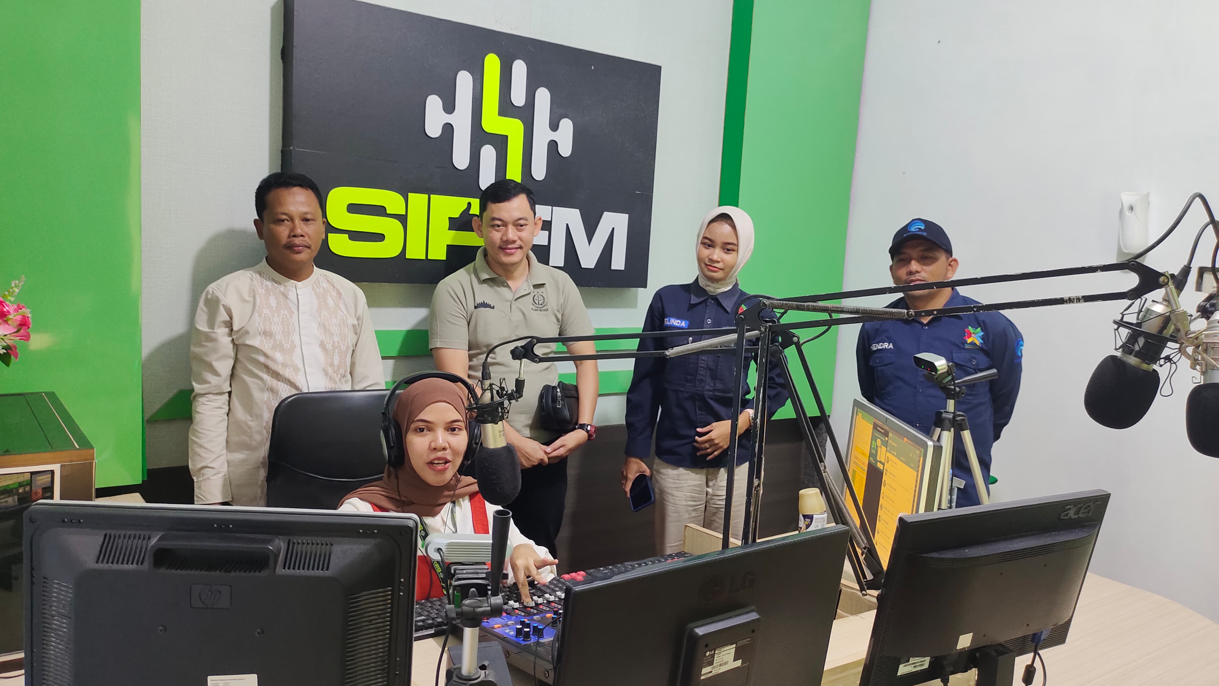 Sebarkan Informasi Kegiatan Jaksa Menyapa, Kejari Mesuji Sambangi Radio SIP FM