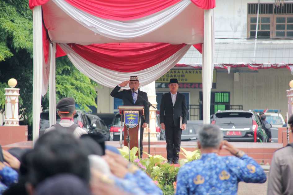Peringati Hari Pahlawan ke-80, Walikota Metro Ajak ASN Teladani Semangat Perjuangan Pahlawan