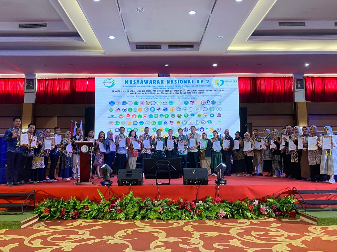 UM Metro Perkuat Kerja Sama dengan 48 Perguruan Tinggi Prodi Administrasi Rumah Sakit se-Indonesia