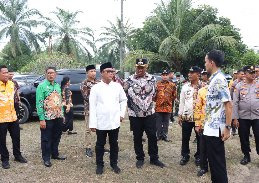Permudah Pembayaran Pajak Kendaraan di Lamteng, Bupati dan Wakil Bupati Tinjau Calon Gedung Samsat Drive Thru