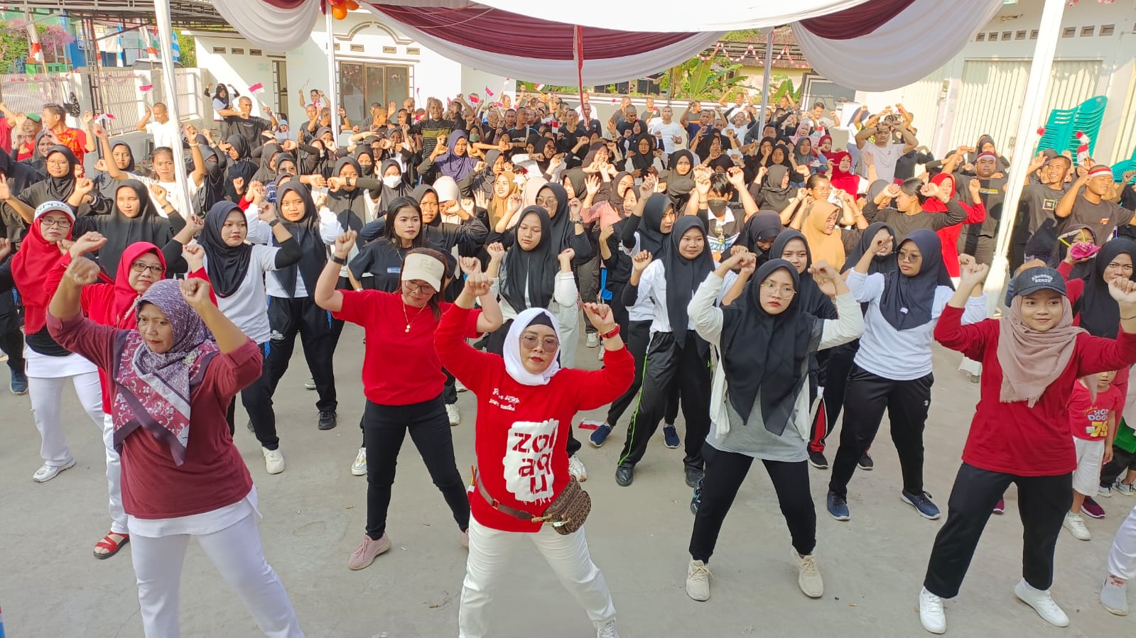 Dimulai Jalan Sehat hingga Lomba, Peringatan Agustusan Warga Yosodadi Meriah