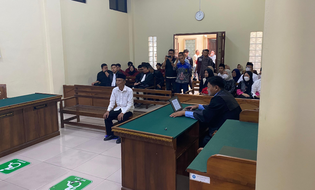 JPU Pringsewu Bacakan Dakwaan Korupsi APBPekon Sukoharjo III Barat di Sidang Perdana