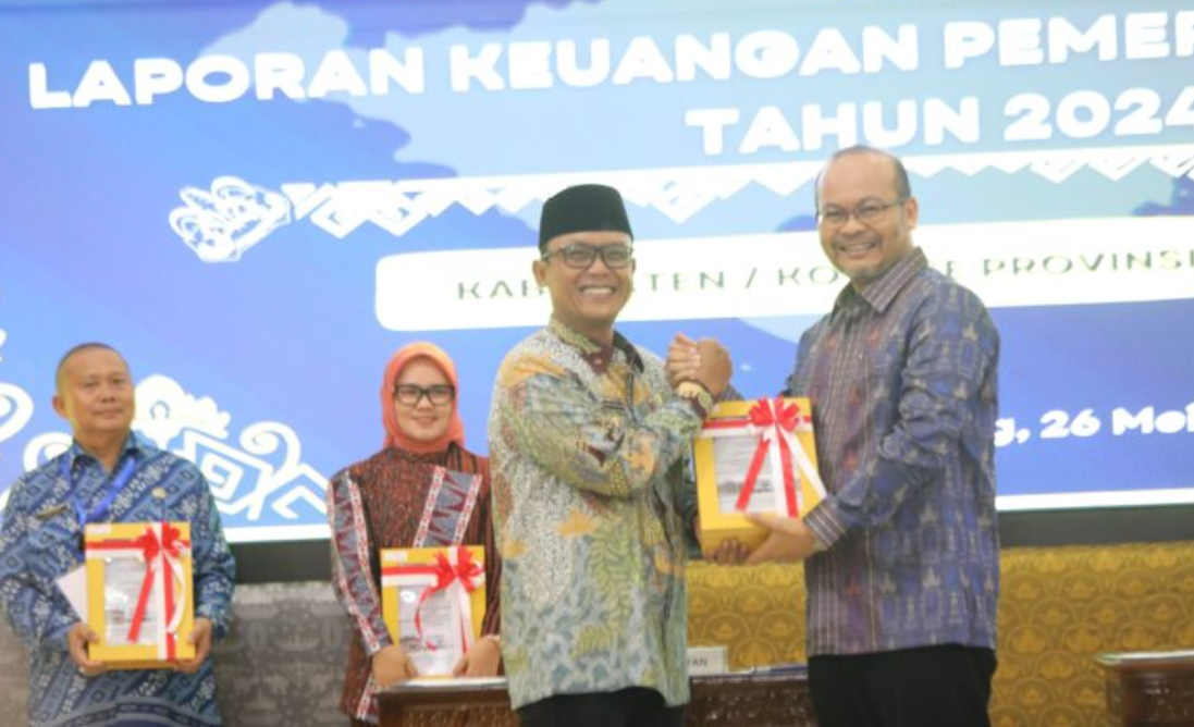 Pemkab Lamteng Raih Opini WTP ke-7, Bupati Ardito: Ini Capaian Atas Transparansi dan Laporan Keuangan Daerah