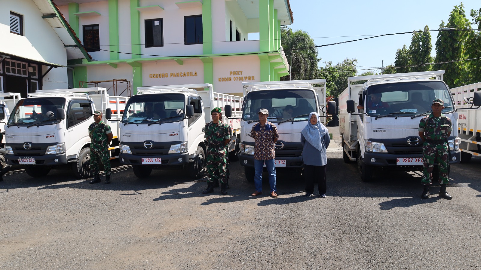 Dandim 0708/Purworejo Serahkan Kendaraan Operasional KDKMP