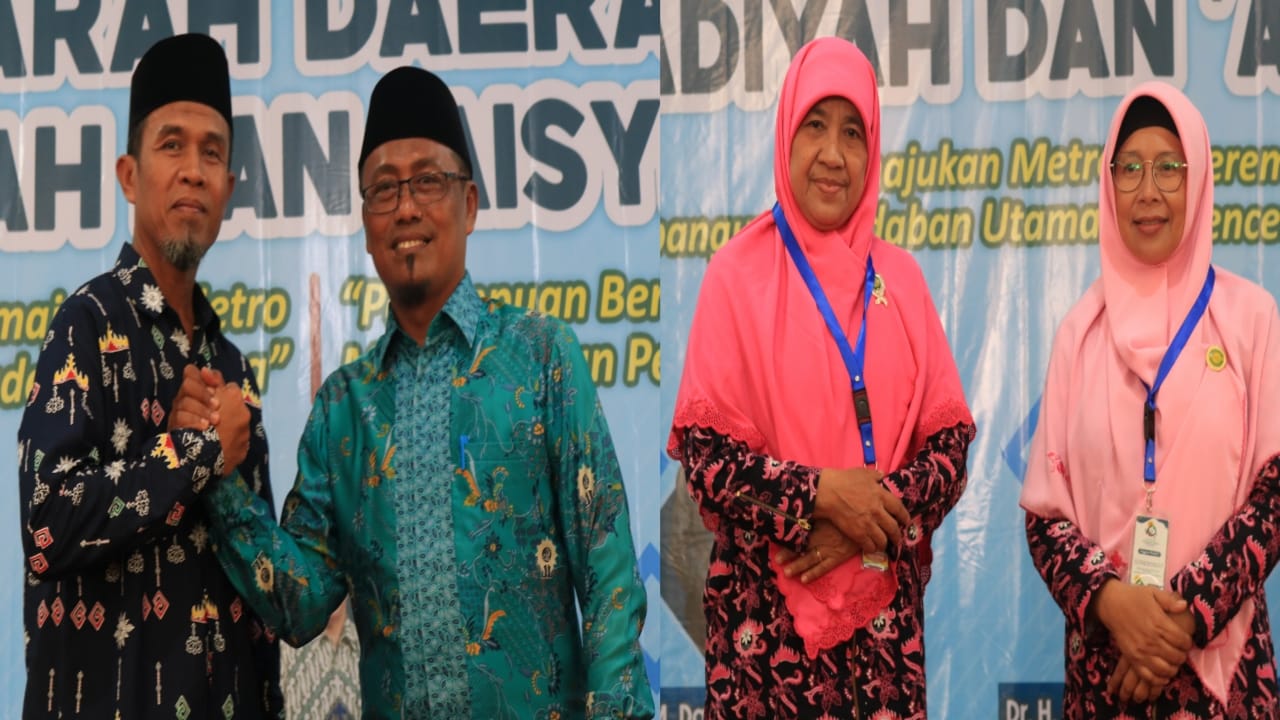 Sukses Gelar Musda ke-5, Ini Sosok Ketua Muhammadiyah dan Aisyiyah Metro