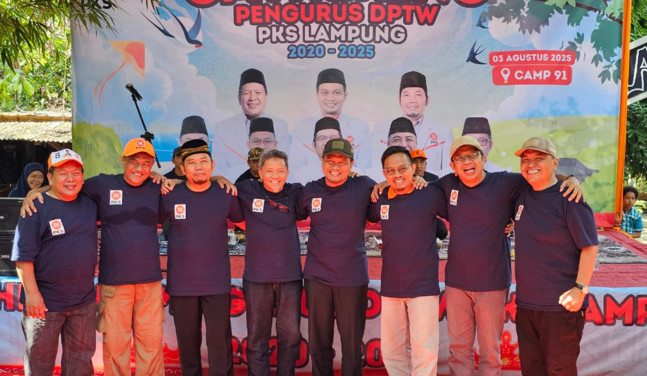 PKS Lampung Gelar Gathering Pengurus DPTW 2020–2025, Apresiasi Perjuangan dan Semangat Estafet Kepemimpinan