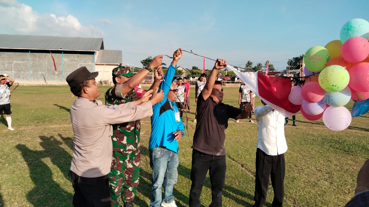 Kampung Jaya Makmur  Gelar Turnamen Sepakbola dan Voli Peringati HUT Kampung ke-15