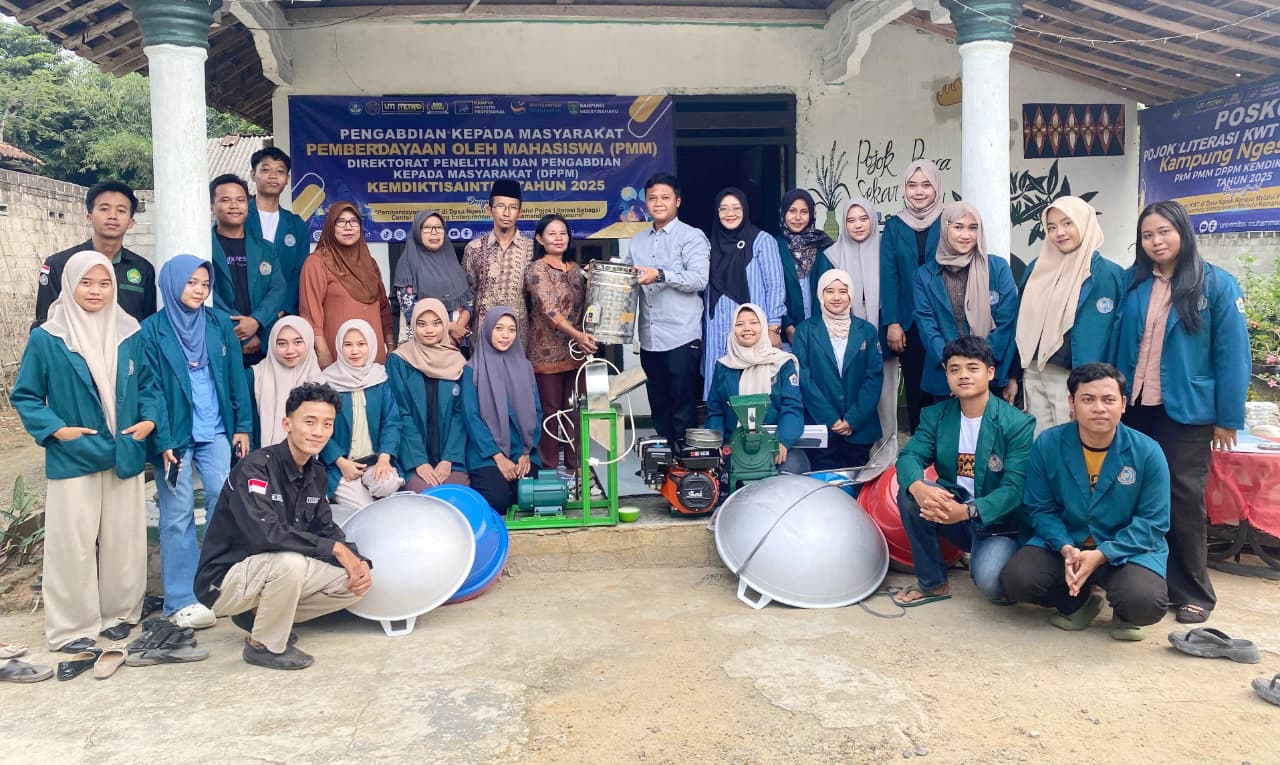 Implementasi Kampus Berdampak, Tim Pengabdi UM Metro & ITERA berikan IPTEK kepada KWT Ngestirahayu Punggur