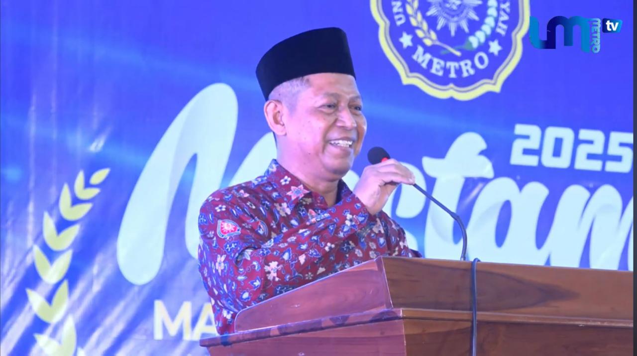 Rektor UM Metro Tutup MASTAMA 2025, Harap Mahasiswa Baru Kembangkan Potensi untuk Bangsa