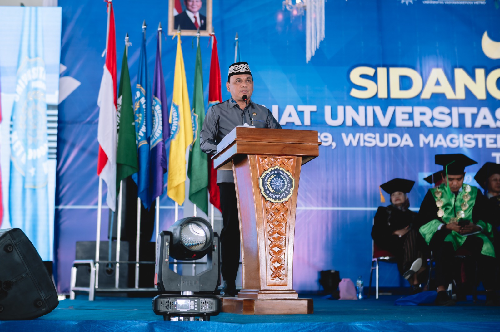 Kampus Kebanggaan Kota, Walikota Metro Apresiasi UM Metro