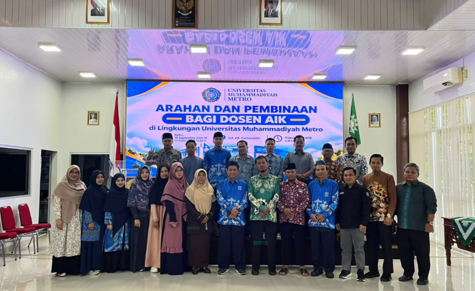 UM Metro Perkuat Nilai Keislaman Lewat Transformasi Pembelajaran AIK