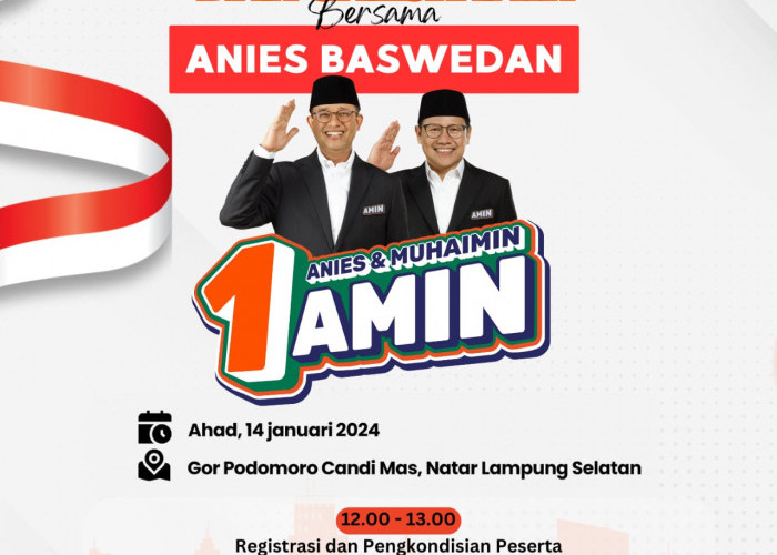 Anies Baswedan Kembali Sambangi Lampung