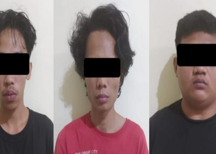 Sedang Pesta Sinte, Tiga Pemuda di Metro Timur Tak Berdaya Digelandang Polisi