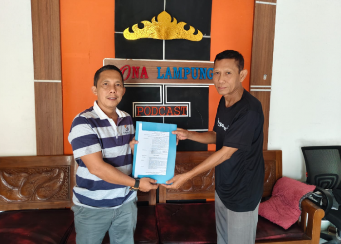 SMSI Lampung Tunjuk Indra Alamsyah Sebagai Plt. Ketua SMSI Lamteng 