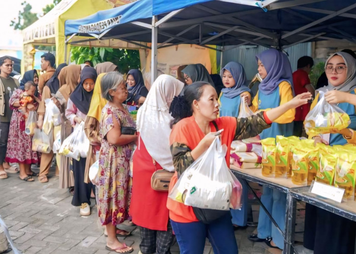 Stabilkan Harga Bapok Jelang Idul Adha, Pemkot Metro Gelar Operasi Pasar