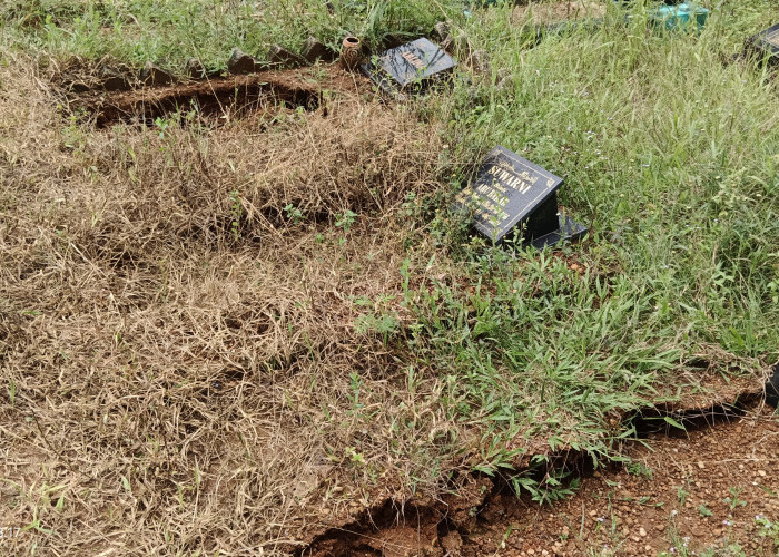 Curah Hujan Tinggi, Ratusan Makam di Kota Metro Amblas! 