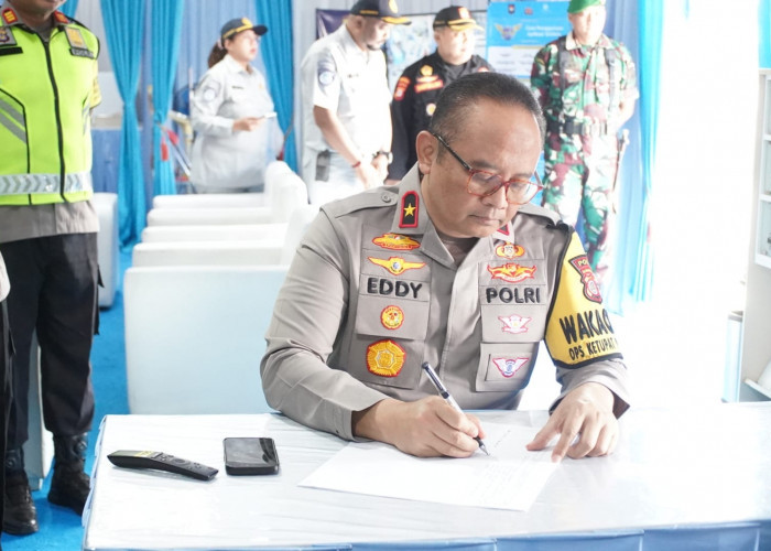 Wakapolda DIY Tinjau Tol Purwomartani hingga Pos di Bantul, Pastikan Arus Balik Lebaran Lancar