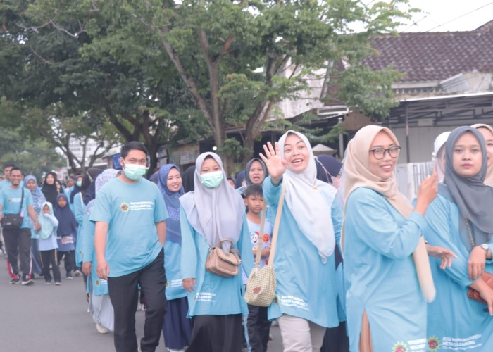 Jalan Sehat Semarak Milad Ke-17 RSU Muhammadiyah Metro Berlangsung Meriah