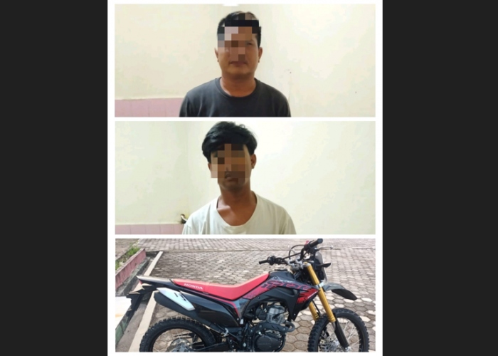 Anggota Polres Mesuji Ringkus Dua Tersangka Penadah Barang Curian 