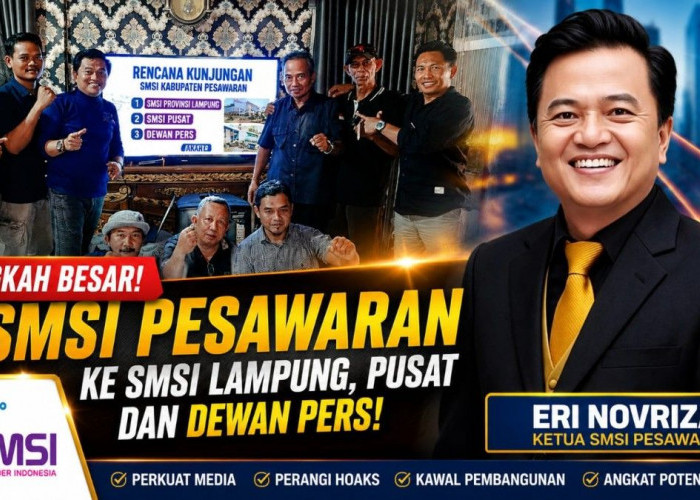 SMSI Pesawaran Perkuat Peran Media, Siapkan Kunjungan ke SMSI Pusat dan Dewan Pers