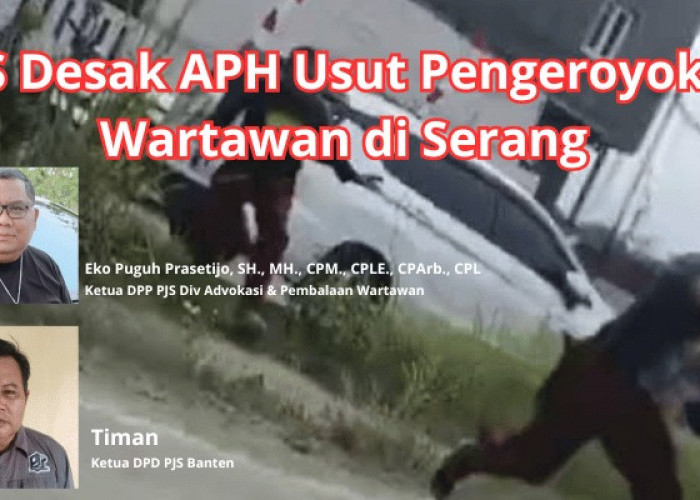 Wartawan Dikeroyok Saat Liput Sidak KLHK di Serang, PJS Desak APH Tangkap Pelaku Kekerasan