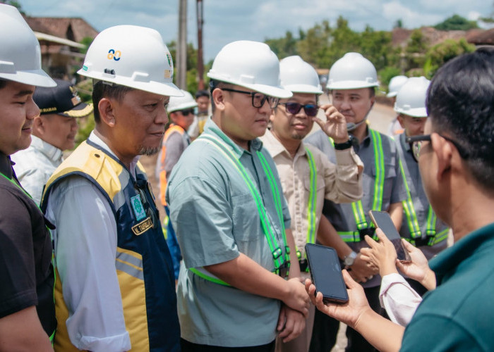 Pemprov Lampung Lakukan Groundbreaking Perbaikan di Ruas Jalan Jabung-SP Labuhan Maringgai 