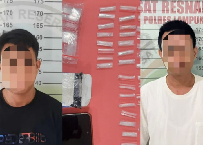 Petugas Gagalkan Penyelundupan 40 Paket Sabu di Lapas Kotabumi, Dua Tersangka Diamankan