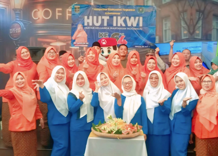 Peringati HUT Ke-64, IKWI Kota Metro Pererat Silaturahmi dan Tingkatkan Kebersamaan