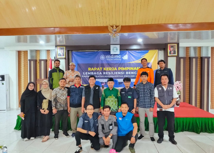 Lembaga Resiliensi Bencana Muhammadiyah Lampung gelar Rapim dan Susun Program Kerja