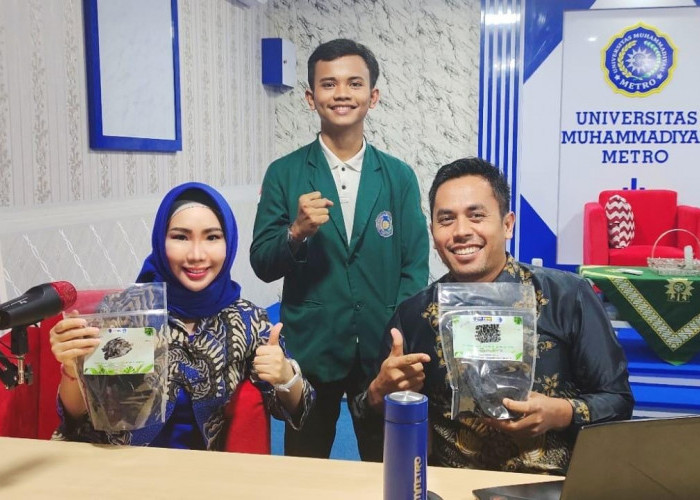 Bisnis Arang Batok Kelapa, Mahasiswa UM Metro Lolos ke Final KMI 2023 di Bali
