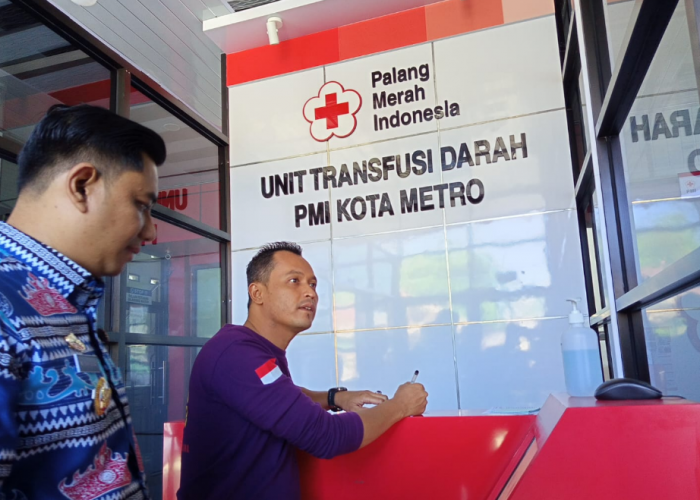 Tak Cukup Penuhi Kebutuhan Darah, PMI Metro Andalkan Donor Sukarela
