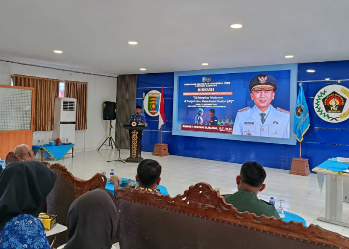 PWI Lampung Gelar Diskusi Penggunaan AI di Pekan Pendidikan Wartawan 2025