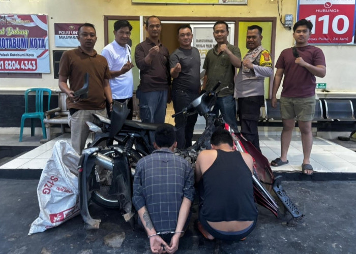 Beraksi di Area Masjid, Dua Pelaku Curat di Lampung Utara Diamankan Polisi