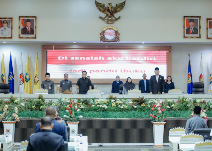 Sekdaprov Lampung Hadiri Paripurna Perubahan Propemperda 2026
