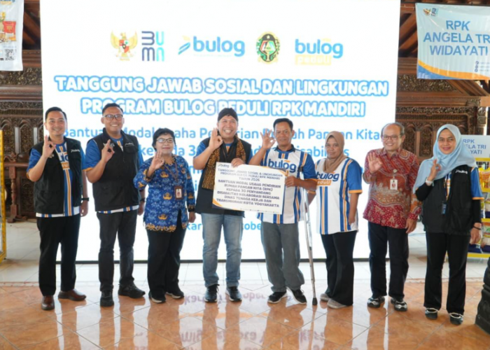 BULOG Dorong Kemandirian Penyandang Disabilitas melalui Program RPK Mandiri di Yogyakarta
