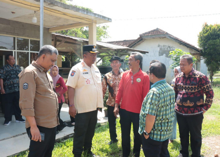Dorong Percepatan Swasembada Pangan, Wabup Lamteng Kunjungi Kantor Penyuluh Pertanian di Seputih Raman