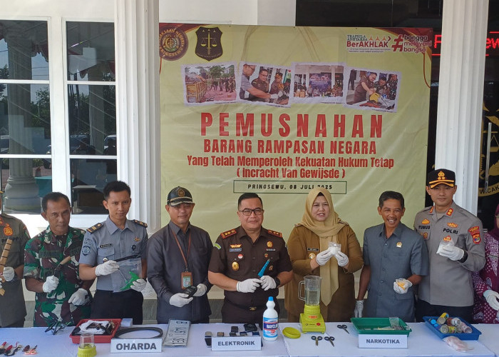 Pemusnahan Barang Rampasan Negara Yang Telah Memperoleh Kekuatan Hukum Tetap 'Incracht Van Gewijsde'