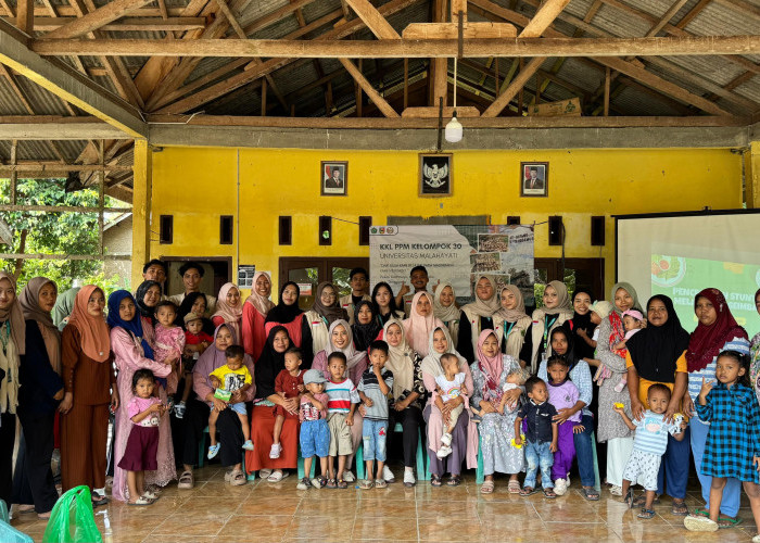 Mahasiswa KKL-PPM Universitas Malahayati Gelar Edukasi Pencegahan Stunting Melalui Gizi Seimbang