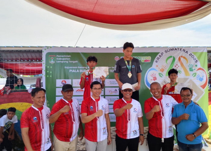 Buka KRAP-SU Piala Bupati Lampung Tengah, Ardito Beri Semangat Atlet yang Bertanding