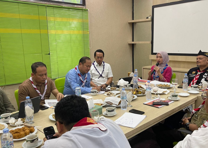 Studi ke Jabar, Wagub Jihan Nurlela Dampingi Kwarda Pramuka Lampung Pelajari Pengelolaan Badan Usaha Pramuka